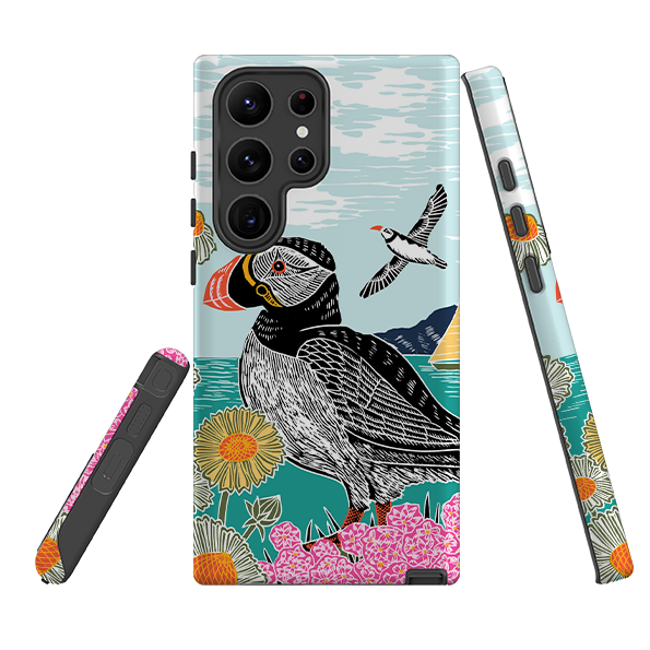 Samsung Tough  Case - Proud Puffin By Kate heiss