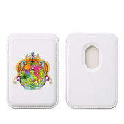 Psychedelic MagSafe Wallet- White