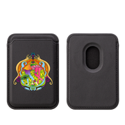 Psychedelic MagSafe Wallet- Black