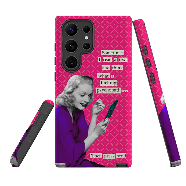 Samsung Tough Case - Psychopath By Clare Jordan