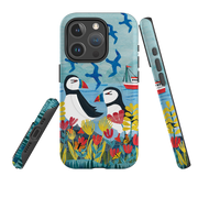 iPhone MagSafe Tough Case - Puffins By Tracey English