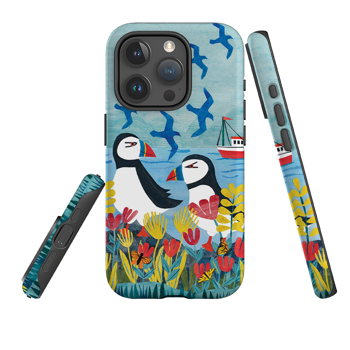 iPhone Case - Puffins By Tracey English