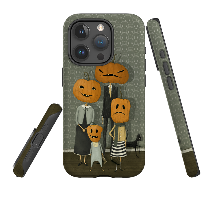 iPhone Tough Case - Pumpkin Family By Maja Lindberg