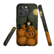 iPhone MagSafe Tough Case - Pumpkin Witch By Maja Lindberg