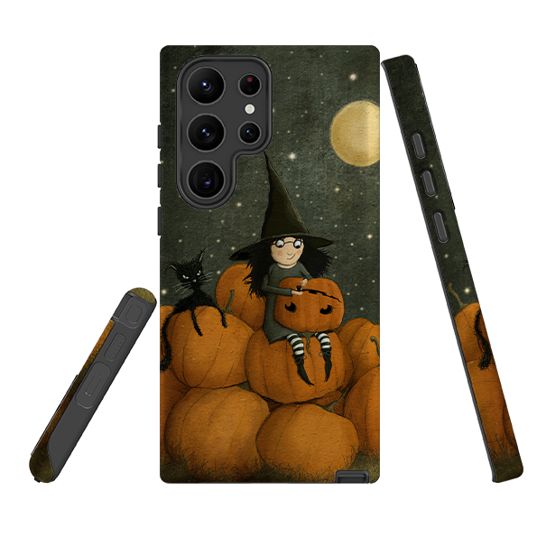 Samsung Tough Case - Pumpkin Witch By Maja Lindberg