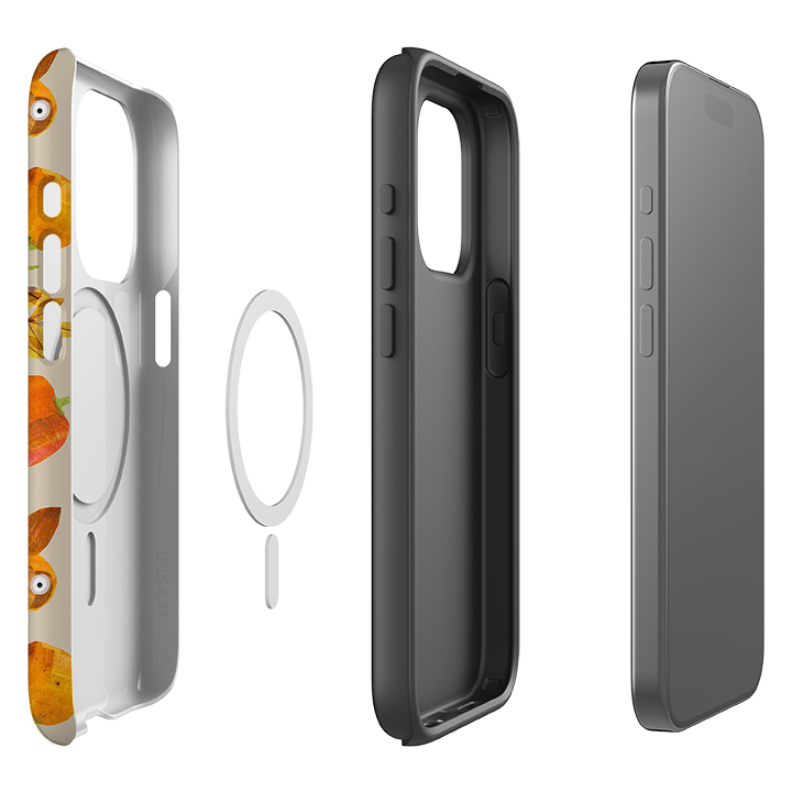 iPhone MagSafe Tough Case - Pumpkins and Owls By Tracey English