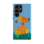 Samsung Tough Case - Pup In The Grass By Tracey English