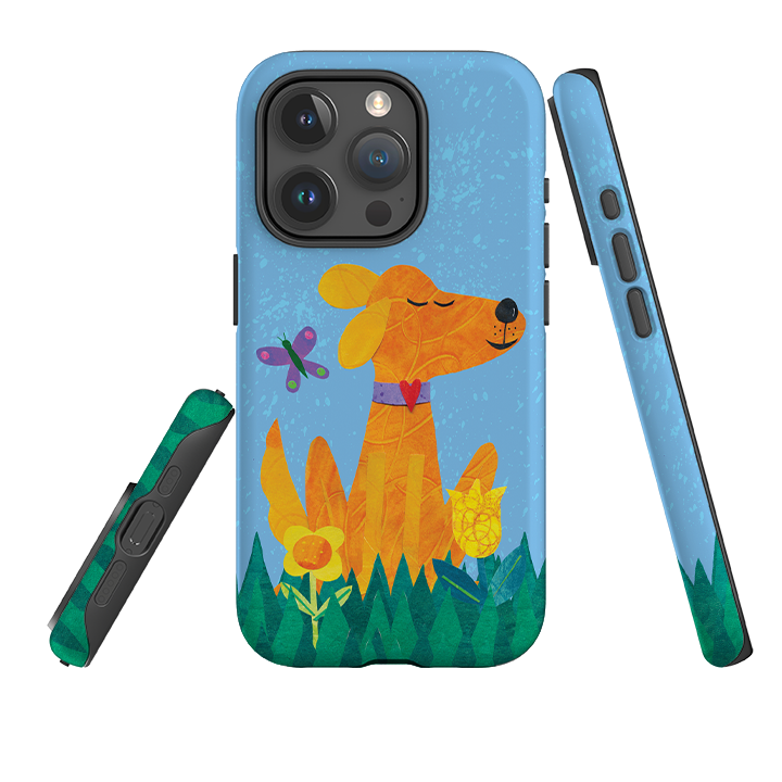 iPhone Tough Case - Pup in the grass By Tracey English