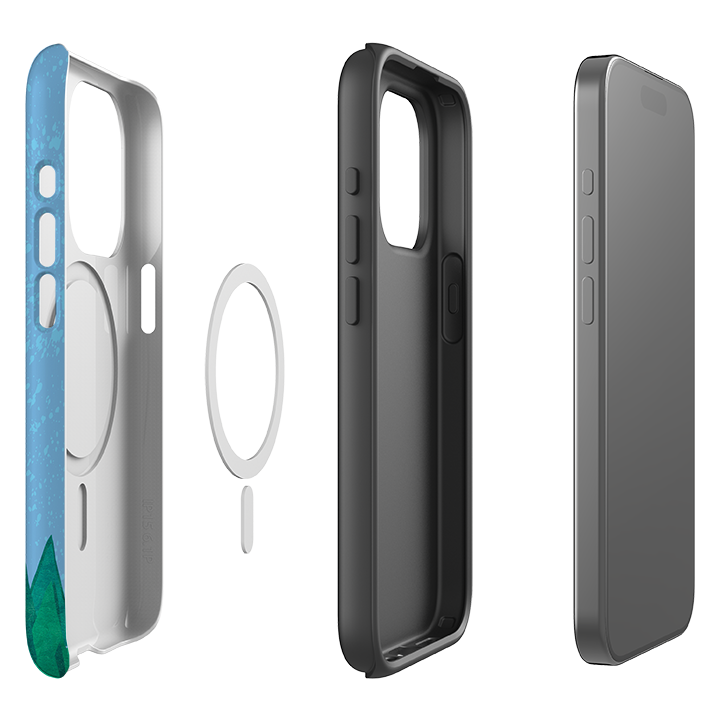 iPhone MagSafe Tough Case - Pup in the grass By Tracey English