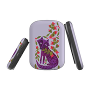 MagSafe Power Bank - Purple Foxie By Tracey English
