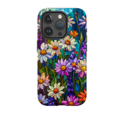 iPhone Tough Case - Purple Daisies