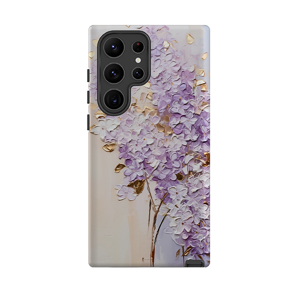 Samsung Tough Case - Purple Floral