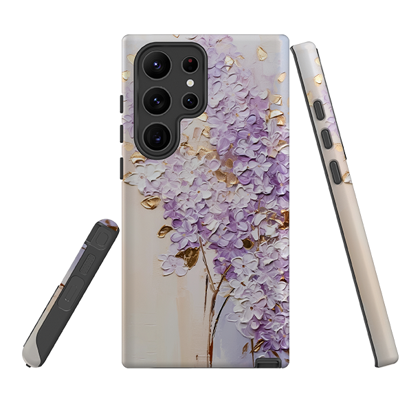 Samsung Tough Case - Purple Floral
