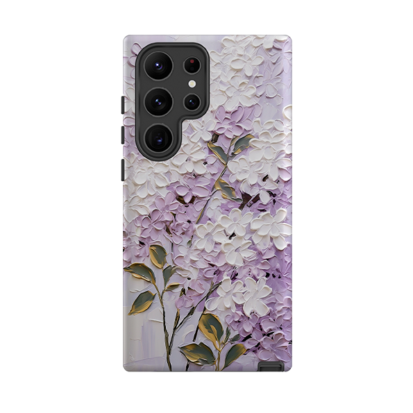 Samsung Tough Case - Purple Floral II