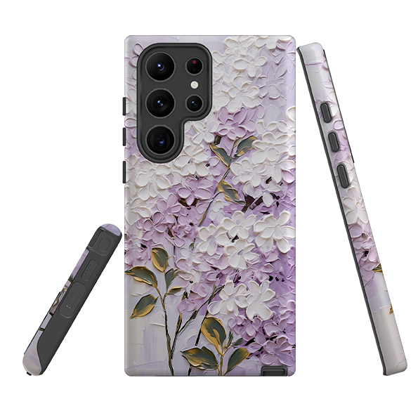 Samsung Tough Case - Purple Floral II