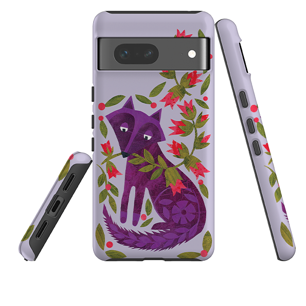 Google Tough Case - Purple Foxie By Tracey English