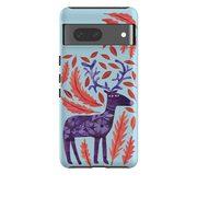 Google Tough Case - Purple Reindeer By Tracey English