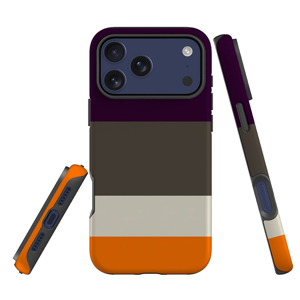 iPhone Tough Case - Purple and Orange Gradient