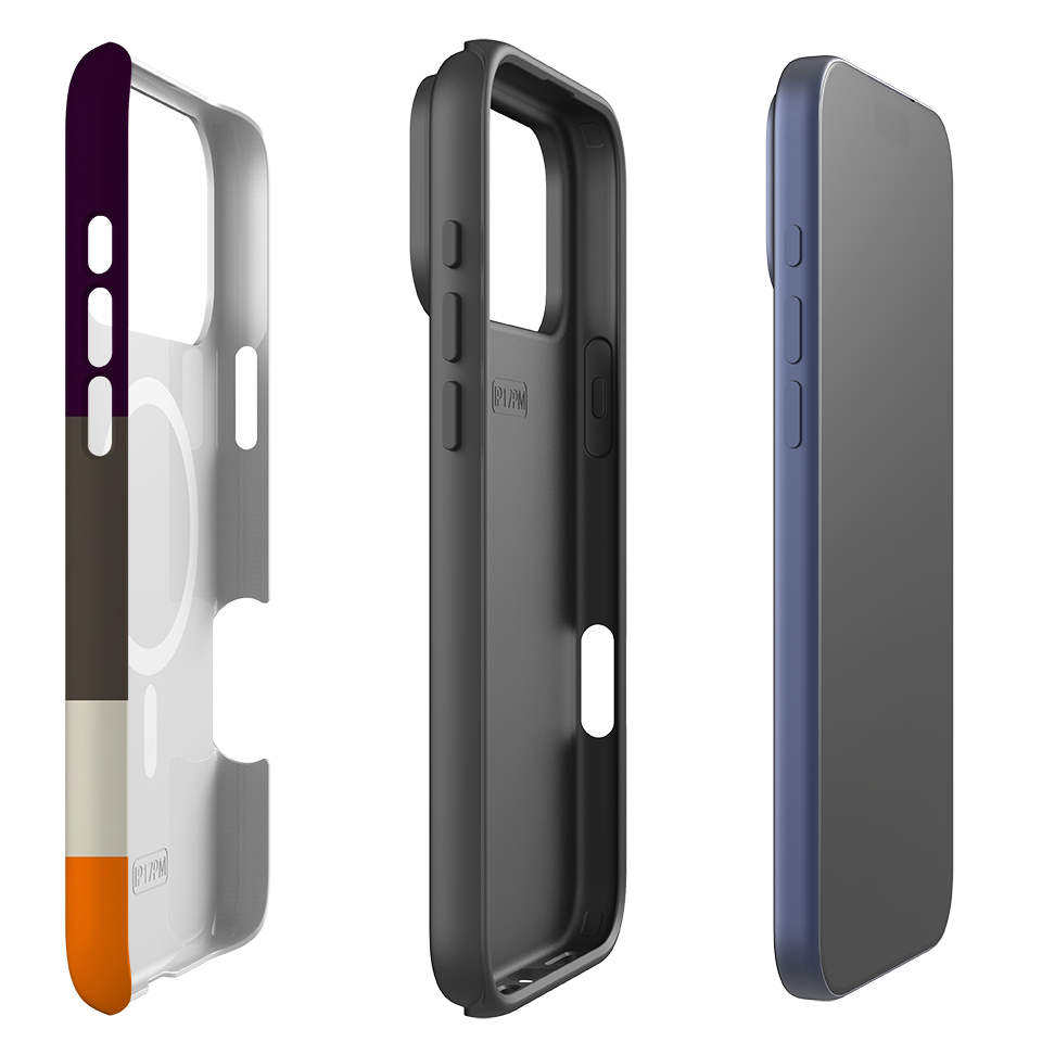 iPhone MagSafe Tough Case - Purple and Orange Gradient