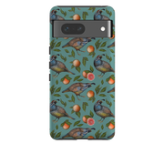 Google Tough Case -  Quails Pattern By Catherine Rowe