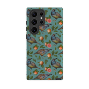 Samsung Tough Case - Quails Pattern By Catherine Rowe