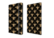 Queen Bees Black Folio Notebook