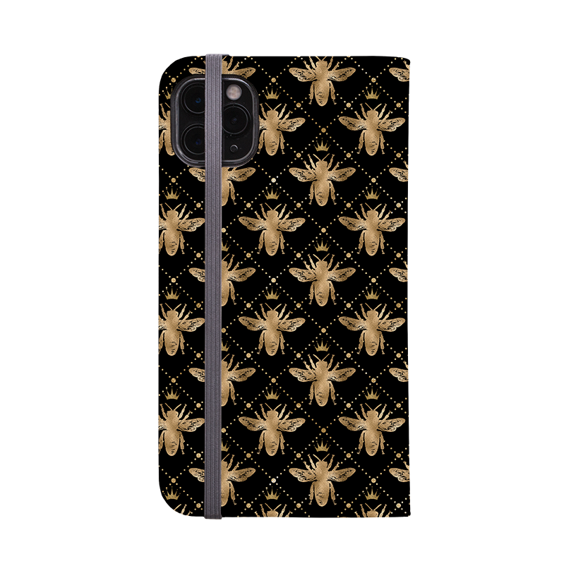 Queen Bees Black Wallet case