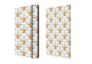 Queen Bees White Folio Notebook