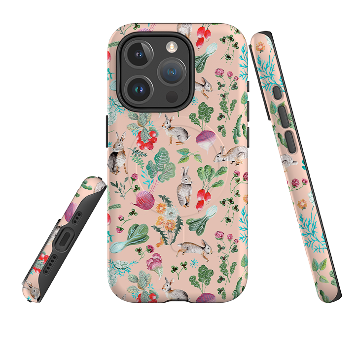 iPhone MagSafe Tough Case -  Rabbits By Caroline Bonne Muller