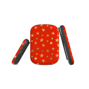 MagSafe Power Bank - Red and Gold Stars