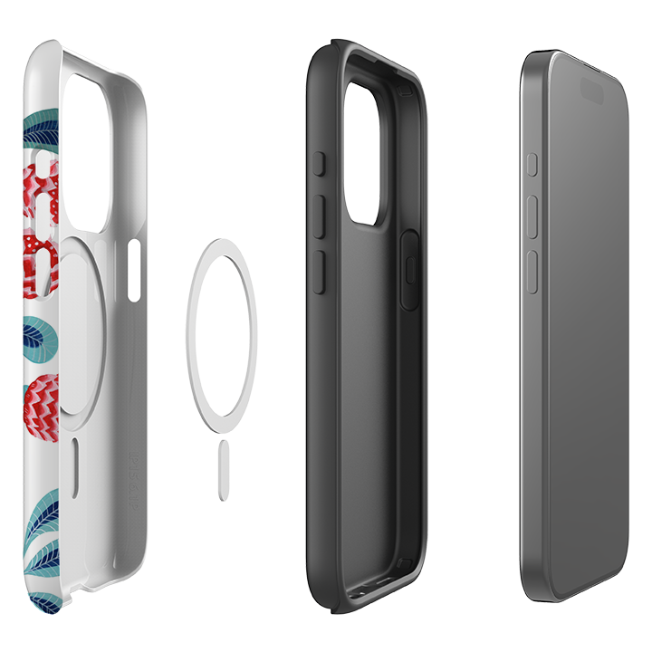 iPhone MagSafe Tough Case - Redsnake By Bex Parkin