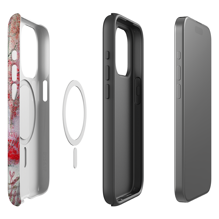 iPhone MagSafe Tough Case -  Robin and Berries By Tiffany Lynch