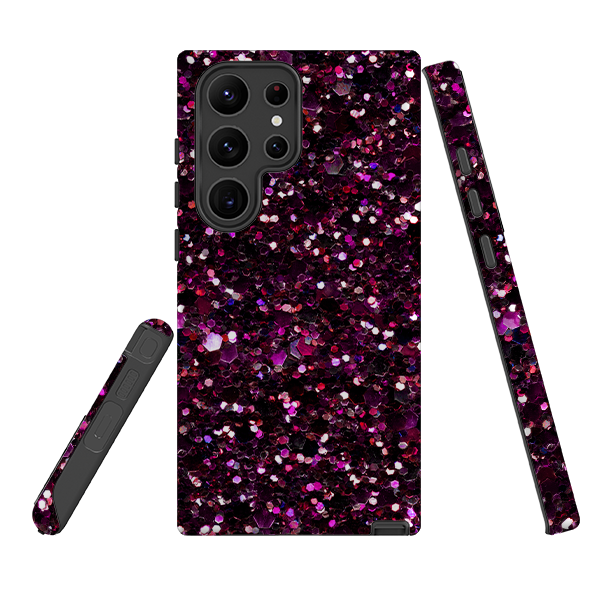 Samsung Tough Case - Rubies By Kitty Joseph (case does not glitter)