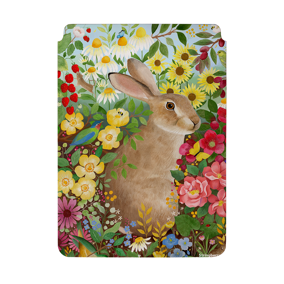 Rabbit Garden By Bex Parkin Laptop, Kindle & iPad Sleeve