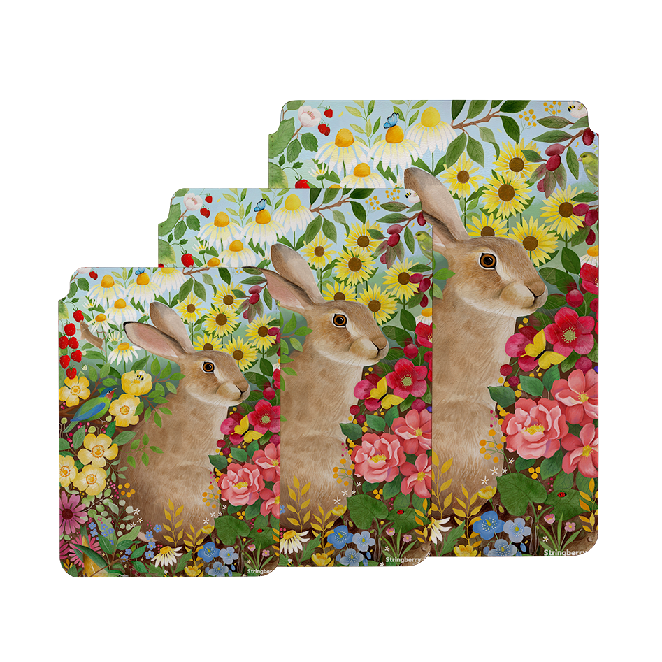 Rabbit Garden By Bex Parkin Laptop, Kindle & iPad Sleeve