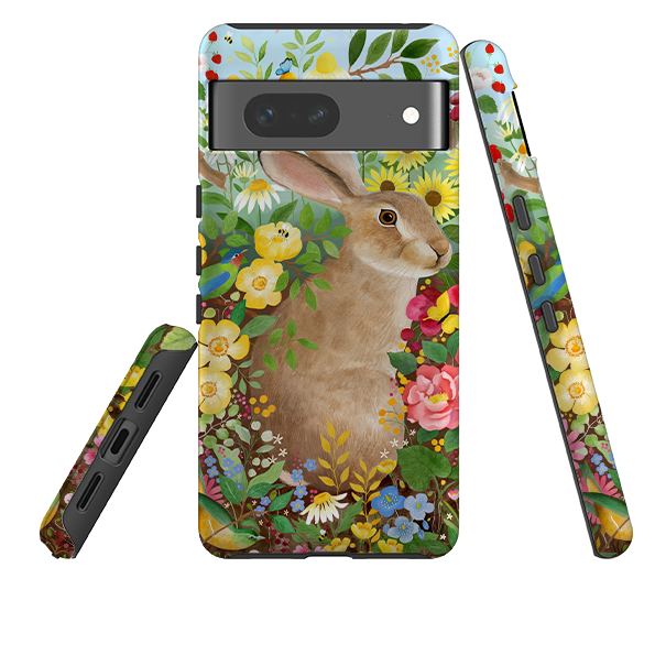 Google Tough Case -  Rabbit Garden By Bex Parkin