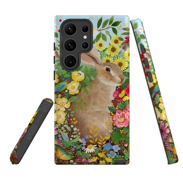Samsung Tough Case - Rabbit Garden By Bex Parkin
