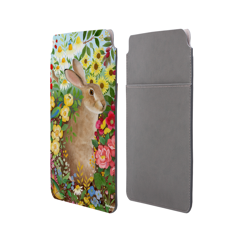 Rabbit Garden By Bex Parkin Laptop, Kindle & iPad Sleeve