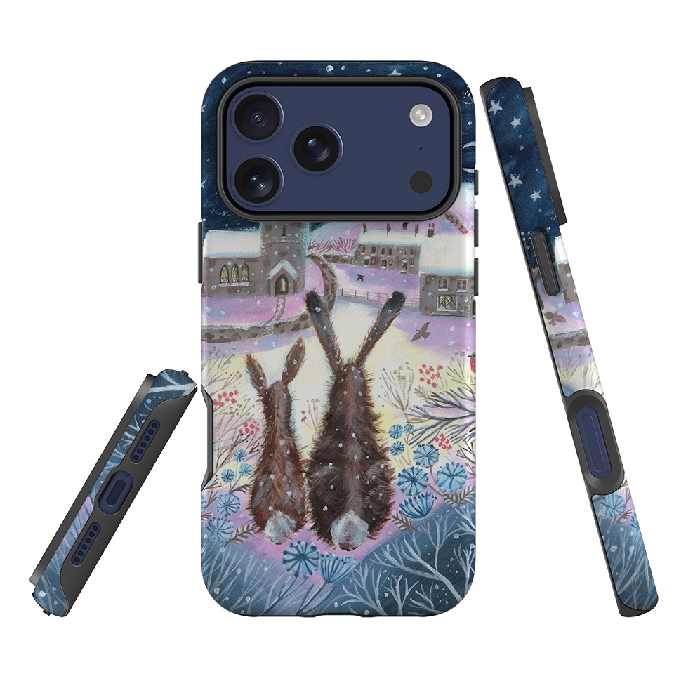 iPhone Tough Case - Rabbit & Hare By Mary Stubberfield
