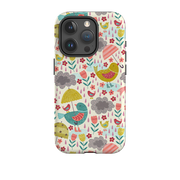 iPhone Tough Case - Rain Birds By Suzy Taylor