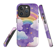 iPhone MagSafe Tough Case - Rainbow Clouds