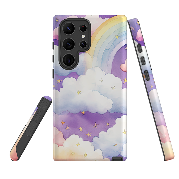 Samsung Tough Case - Rainbow Clouds II