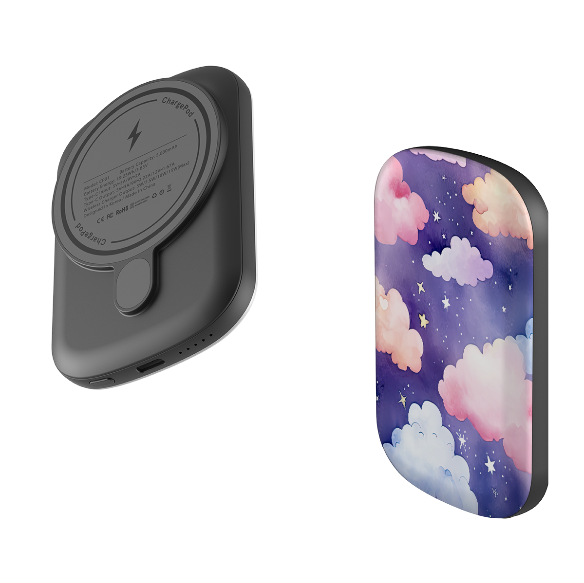 MagSafe Power Bank - Rainbow Clouds IV
