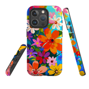 iPhone MagSafe Tough Case - Rainbow Floral