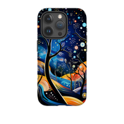 iPhone Tough Case -Rainbow Night Stars