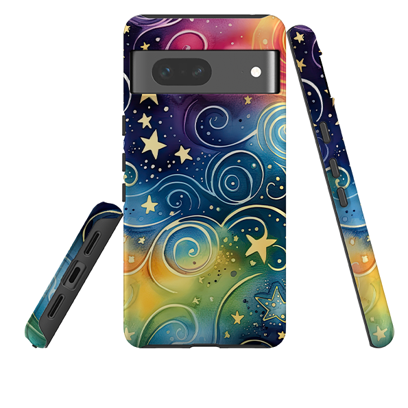 Google Tough Case - Rainbow Stars