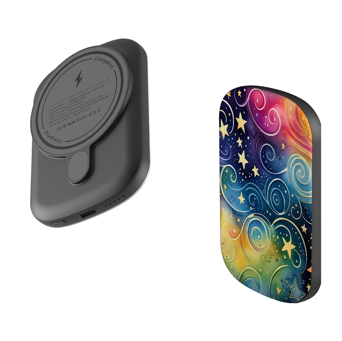 MagSafe Power Bank - Rainbow Stars