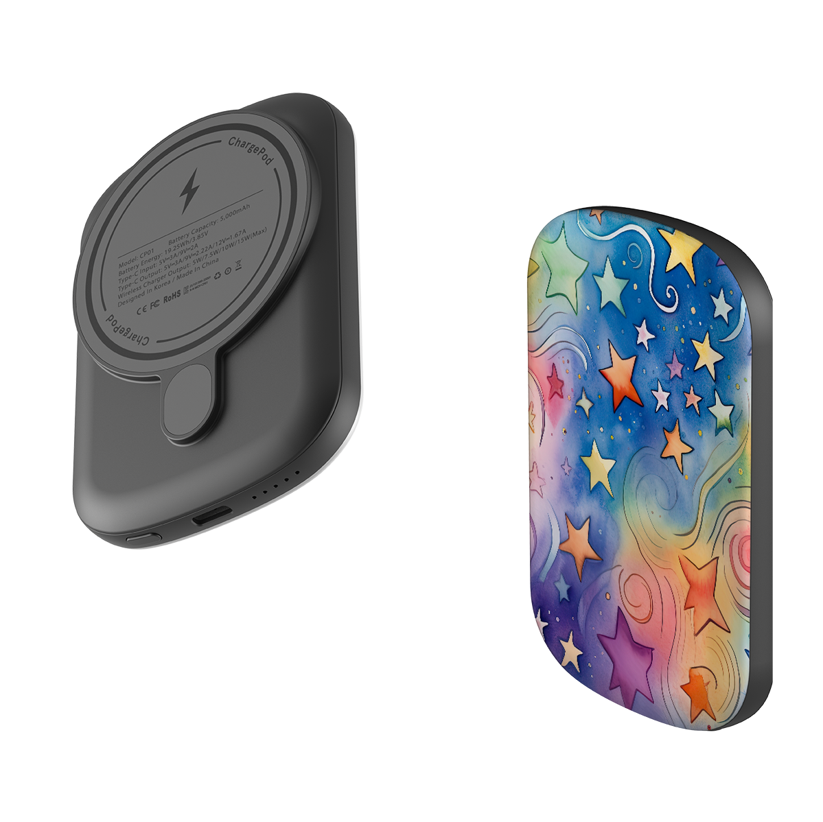 MagSafe Power Bank - Rainbow Stars III