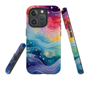 iPhone MagSafe Tough Case - Rainbow Stars IV