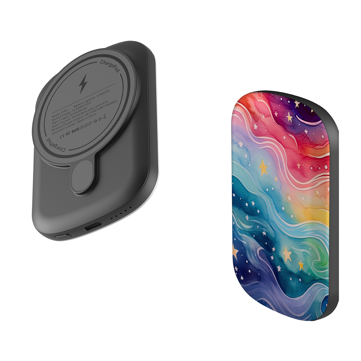 MagSafe Power Bank - Rainbow Stars IV